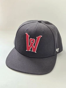 Gorra Worcester Woo Sox '47 de béisbol de ligas menores talla única para todos con cierre a presión LKNW - Imagen 1 de 10