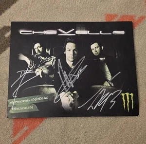 Chevelle Autographed Promotional Photo 11" x 8.5". Estate Find - Picture 1 of 23