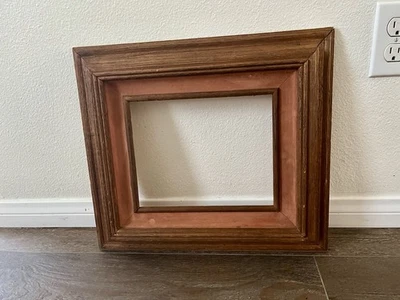 Marco de madera rústico marrón y tostado 15/17 pulgadas Foto 1 de 4