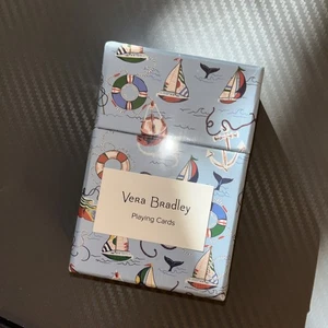 Vera Bradley Spielkarten in wirklich Regatta neu im Karton - Bild 1 von 3