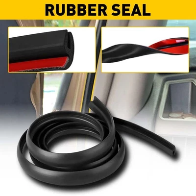 Windshield Rubber Molding Seal Universal Trim WindScreen for and 10ft Windows - Image 1 of 4