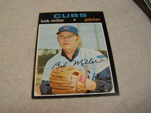 BOB MILLER 1971 TOPPS BASEBALL CARD #542 - Picture 1 of 1