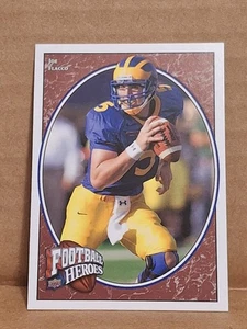 2008 JOE FLACCO UPPER DECK HEOES NFL ROOKIE CARD RC #158 DELAWARE RAVENS BENGALS - Bild 1 von 2