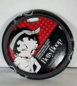 Paramount Pictures Betty Boop rojo vestido coche cubierta volante 14,5 - 15 pulgadas - Imagen 1 de 5