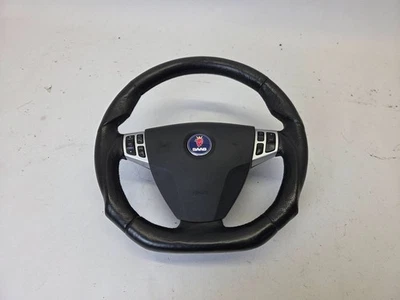 Saab 9-3 Ver2 2008 Steering wheel 12783360 AGS12000 - Image 1 of 4