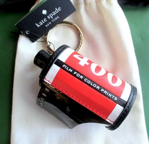Kate Spade Bild dieser Film Rolle Schlüsselanhänger Taschenanhänger Neu mit Etikett - Bild 1 von 7