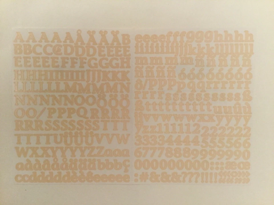 Creative Memories Mini ABC/123 Stickers - Image 1 of 1