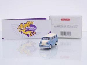 Wiking 0336 01 # Lloyd LT 500 Bus Baujahr 1952-61 " pastellblau-beige " 1:87 NEU - Bild 1 von 4