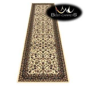 Dick & Weich TRADITIONELL Karamell Lang Teppich, Läufer 'ROYAL' Flur & Flur - Bild 1 von 6