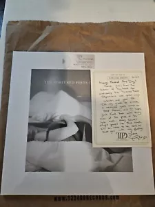 Taylor Swift - The Tortured Poets Department White Vinyl w/ RSD Note Letter Card - Picture 1 of 1