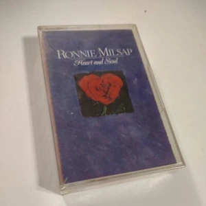 Sealed Ronnie Milsap Heart & Soul 1987 Cassette Country Folk Rock Western - Picture 1 of 2