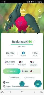 Pokémon Regidrago GO - Image 1 of 2