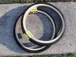 One set of 20 x 1.75 Cheng Shin Tires, for BMX Bicycle, Black 35 PSI - Picture 1 of 4