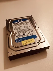 Disque dur 3.5 sata 1to Western Wd5000aakx 1xsmart = HS Et BAD - Photo 1/3