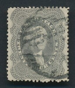 US #37a 1857 24c GRAY WASHINGTON PERF 15, CHOICE CENTERING, VERY FINE STAMP