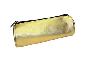 Cartera estuche bolsa de maquillaje moderno oro negro - Imagen 1 de 2