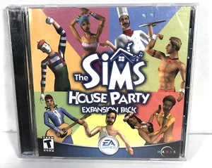 The Sims House Party Expansion Pack  (PC Game; 2001) Complete - Picture 1 of 3