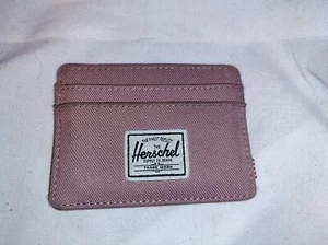 HERSCHEL Supply Co Brand RFID Card Wallet in Pink - Picture 1 of 4