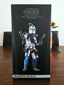 Sideshow Star Wars ARC Clone Trooper Fives Phase 2 1/6 Scale *New* No Hot Toys - Picture 1 of 16