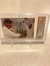 1996 Futera Cricket Brian Lara 375 Test Runs Record 304/375 CGA 10 PRISTINE RARE