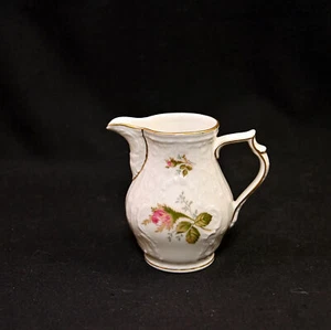 Rosenthal Creamer Classic Moss Rose Red w/Gold 1979-1990 Capacity 6 Ounces - Picture 1 of 14
