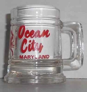 Ocean City Maryland Vintage Shot Glass - Picture 1 of 3