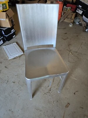 Philippe Starck Emeco? Hudson? Silla de aluminio cepillado TODO cantidad Whs1 Foto 1 de 4