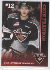 2012-13 Vancouver Giants Team Issue Cain Franson #12