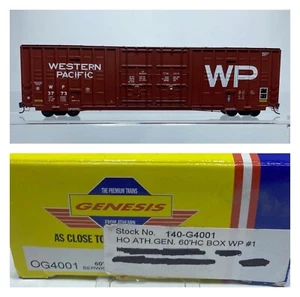 HO Athearn Genesis 140 - 0G4001 60' Box Car Berwick Western Pacific WP 3773 - Bild 1 von 7