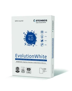 Steinbeis No 4 - Evolution White 80g/m² DIN A3 500 Blatt 100% recycling Papier