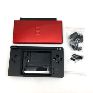 Rot Schwarz Gehäuse Shell Buttons+Screwdriver für Nintendo DS Lite NDSL DSL CASE - Picture 1 of 9