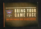 Phoenix Suns--2011-12 calendrier de poche--Fry's