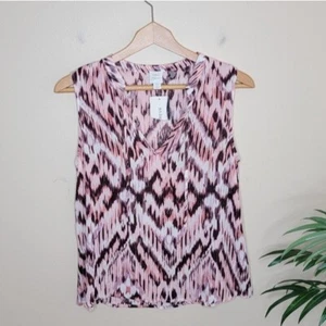 Neu mit Etikett Evereve Roan + Ryan | Clara Ika Tanktop-Bluse in Rouge-Pink, Damengröße XS - Bild 1 von 5