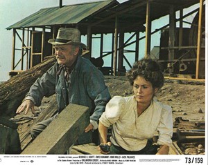 OKLAHOMA CRUDE FAYE DUNAWAY JOHN MILLS 1973 8X10 LITHO LOBBY CARD PRESS PHOTO