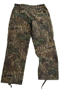 VTG Liberty Camo Pants Mens M Realtree Bootcut Streetwear Hip Hop Made in USA - Picture 1 of 11