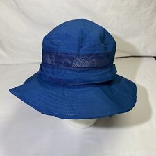 Eddie Bauer Unisex Exploration UPF Vented Boonie Hat Blue Hiking NEW Size L/XL