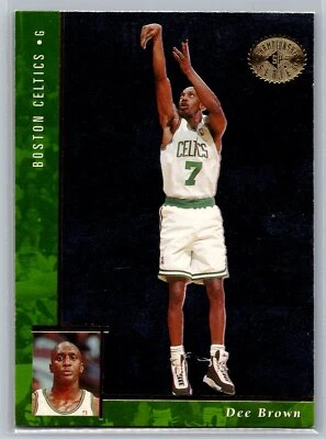 Dee Brown 1995-96 SP Championship BASKETBALL #6 Boston Celtics - Image 1 of 2
