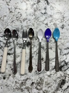 miscellaneous toddler and baby silverware - Picture 1 of 1