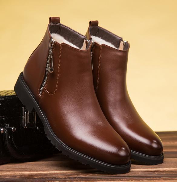 Leather Chelsea Dress Shoes 