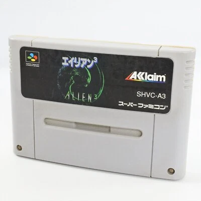 Super Famicom ALIEN 3 Cartridge Only Nintendo 1101 sfc - Image 1 of 4
