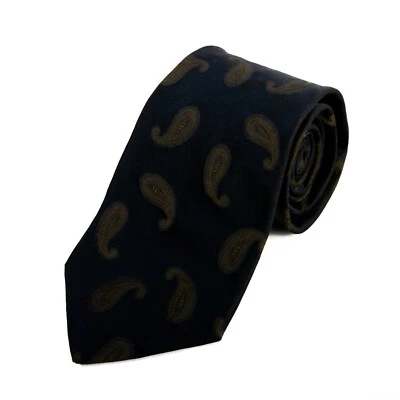 Hugo Boss Black Paisley Silk Tie 13002 — 第 1/2 张图片