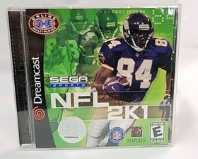 NFL 2K1 - SEGA Dreamcast - CIB
