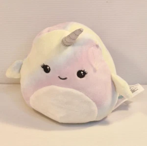 Squishmallows Marianovella the Narwhal Sealife Kellytoy Plush 13cm - Picture 1 of 7