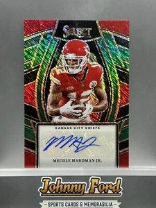 Panini Select Mecole Hardman Jr. 2023 verde brillo Prizm automático 1/5 - Imagen 1 de 2