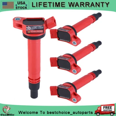 4Pcs Ignition Coils For 2008 2009 2010 2011 2012 2013 2014 2015 Lexus RX350 3.5L - Image 1 of 4