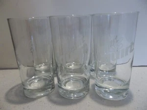 set/6 Vintage SQUIRT Soda Advertising drink glasses 10 Oz 70-80 - Picture 1 of 5