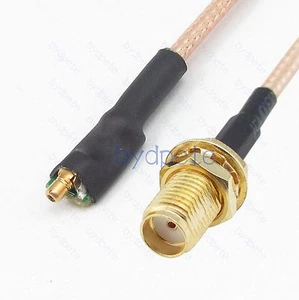CRC9 female to SMA female jack Coax RG316 cable for Huawei Wifi Wireless 50ohm - Picture 1 of 10