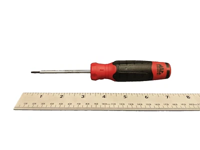 MAC-GRIP™ TORX® SCREWDRIVER 3-1/4" X T8 - RED PT8CR - Image 1 of 4