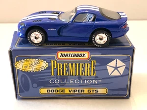 MATCHBOX DODGE VIPER GTS PREMIERE LIMITED EDITION MIT BLUE BOX - Bild 1 von 6