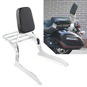 Chrom Rückenlehne Sissybar&Gepäckträger Für Yamaha XVS1300A Midnight V Star - Bild 1 von 10